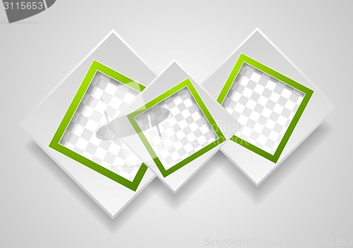 Image of Abstract modern frames background