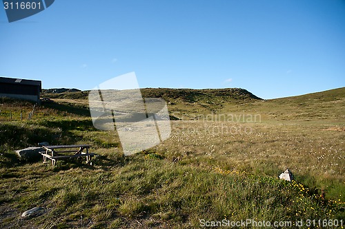 Image of Mountain plateau Valdresflye, Jotunheimen, Norway
