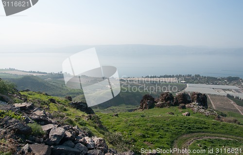 Image of Israeli landscape near Kineret lake