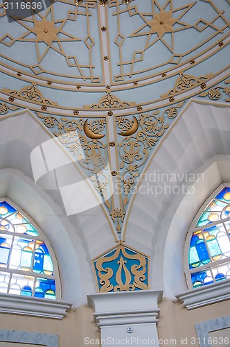 Image of Inside the Interior of the Caravanserai