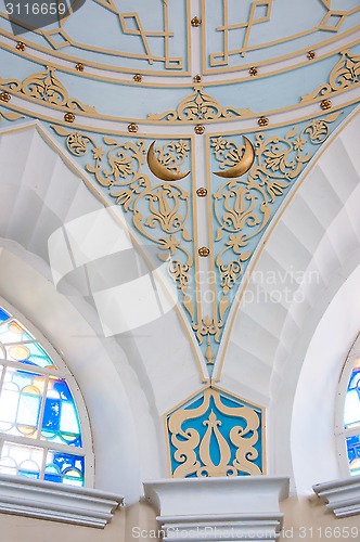 Image of Inside the Interior of the Caravanserai,