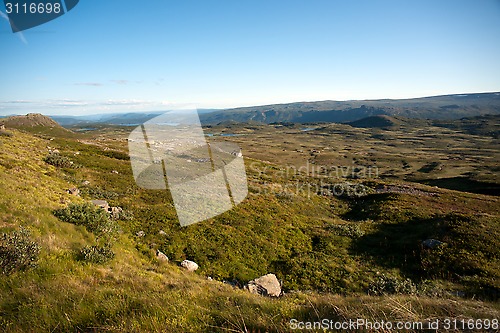 Image of Mountain plateau Valdresflye, Jotunheimen, Norway