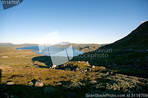 Image of Mountain plateau Valdresflye, Jotunheimen, Norway