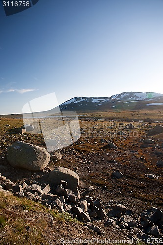 Image of Mountain plateau Valdresflye, Jotunheimen, Norway