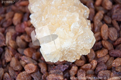 Image of Oriental sweetness of crystal sugar or navat