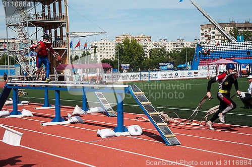 Image of Fire relay race