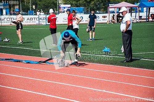 Image of Fire relay race