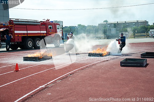 Image of Fire relay race