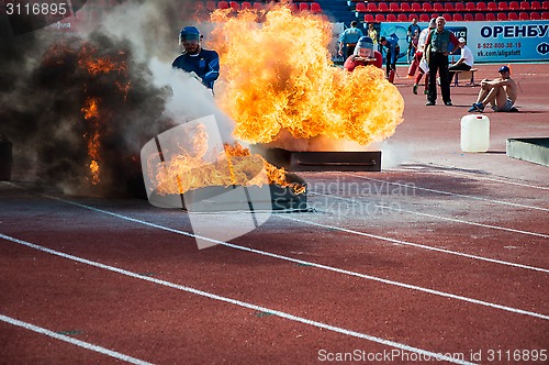 Image of Fire relay race