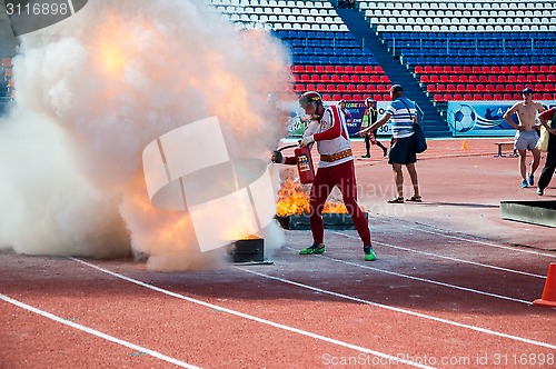 Image of Fire relay race