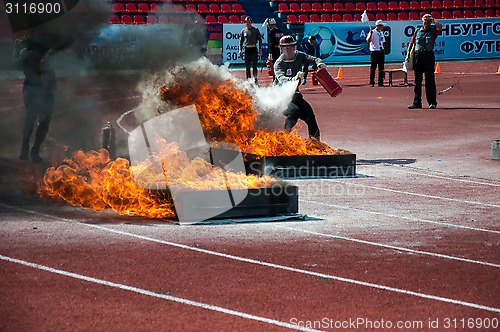 Image of Fire relay race