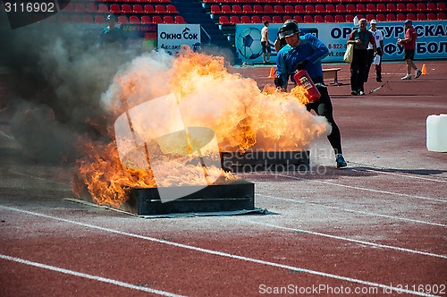 Image of Fire relay race