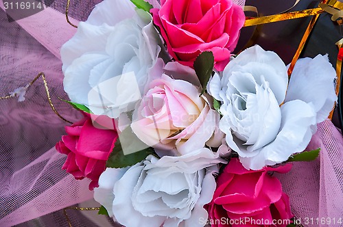 Image of Wedding car decoration