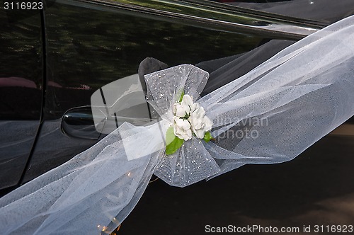 Image of Wedding car decoration