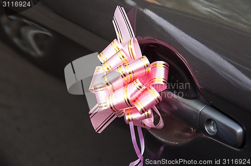 Image of Wedding car decoration