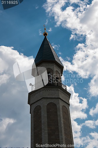 Image of The central cathedral mosque of the city of Orenburg