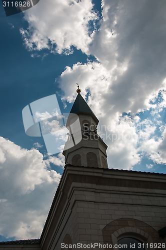 Image of The central cathedral mosque of the city of Orenburg