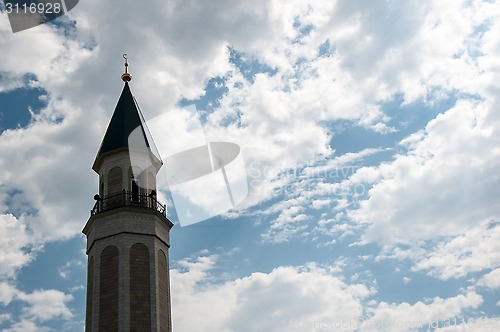 Image of The central cathedral mosque of the city of Orenburg