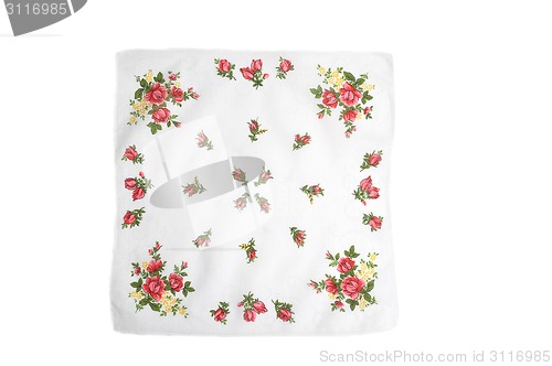 Image of Cloth with flowers