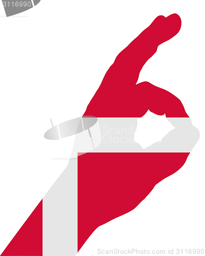 Image of Danish finger signal