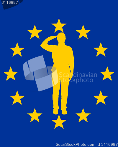Image of European salute
