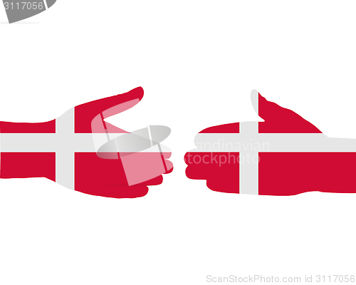 Image of Danish handshake