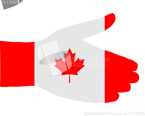 Image of Canadian handshake