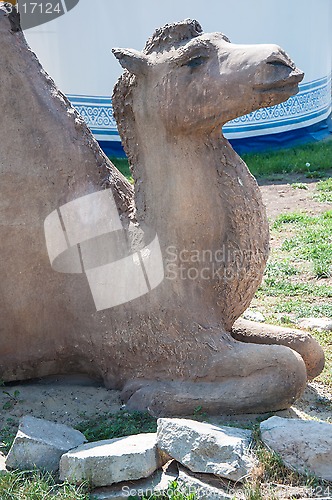 Image of Sculpture of a camel