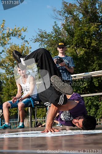 Image of Artist break dance