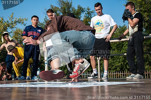 Image of Artist break dance