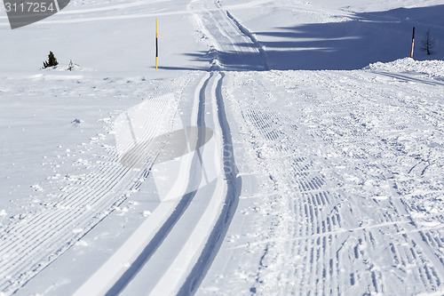 Image of Cross-country skiing trail