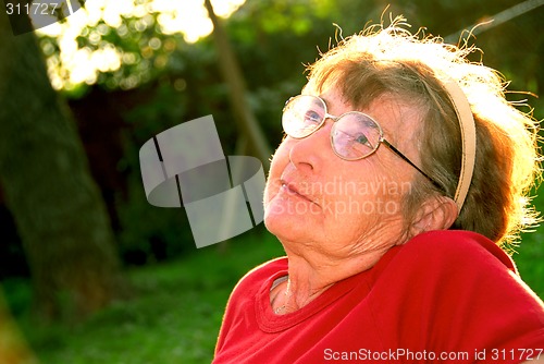 Image of Elderly woman