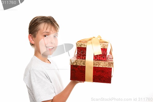 Image of Bringing gifts at Christmas