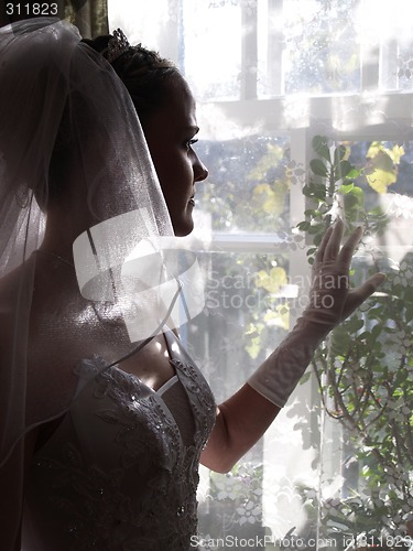 Image of Bride Looking