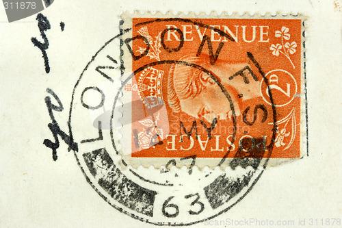 Image of London post stamp