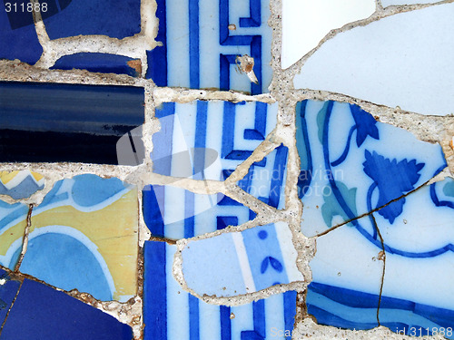 Image of Blue mosaic