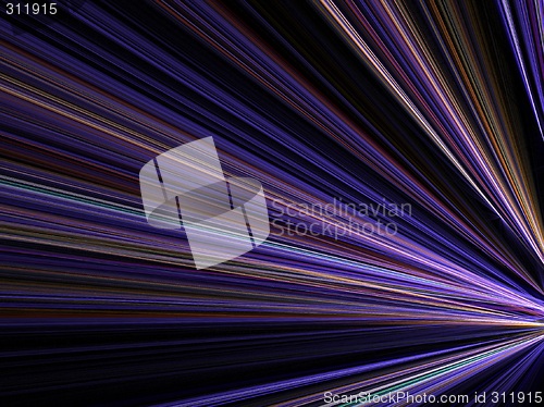 Image of City night motion blur