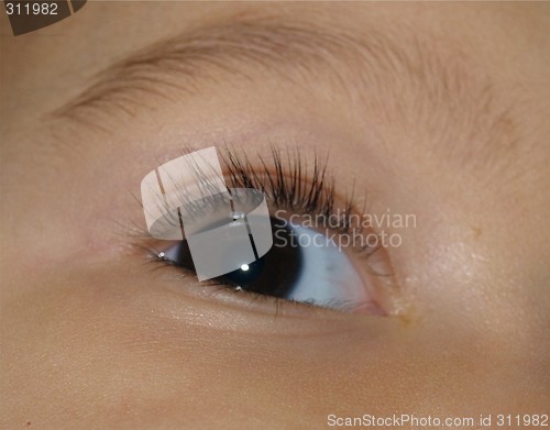 Image of baby eye