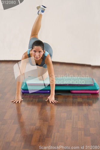 Image of Aerobics girl