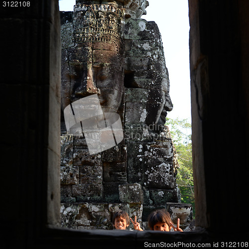 Image of ASIA CAMBODIA ANGKOR ANGKOR THOM