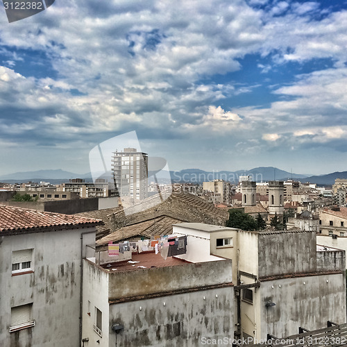 Image of Old buildings of Girona