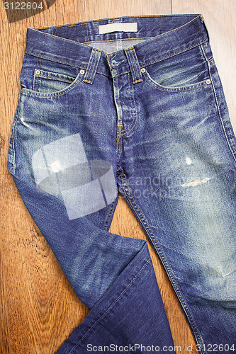 Image of vintage fashion jeans
