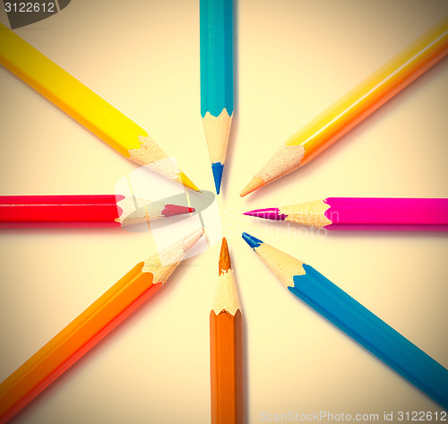 Image of colored pencils