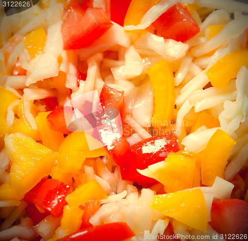 Image of Assorted salad with fresh vegetables