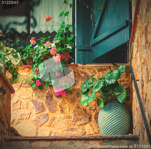 Image of interior patio