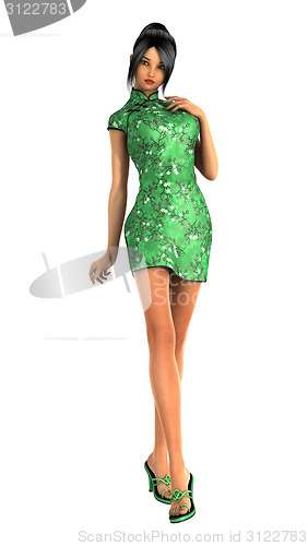Image of Chinese Young Woman