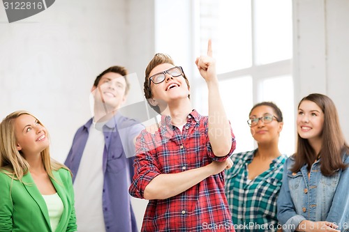 Image of student boy at school