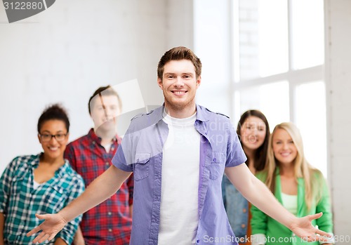 Image of group of students at school