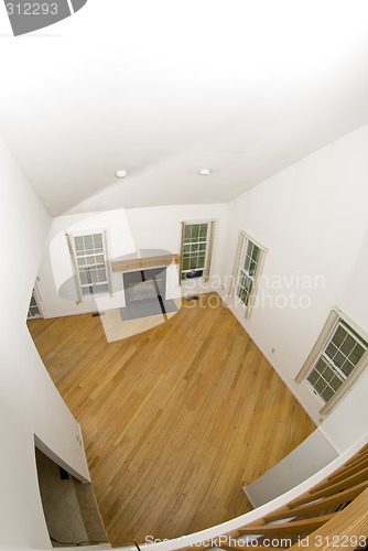 Image of great room in condo empty