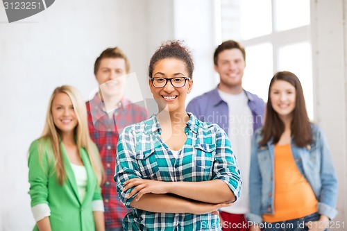 Image of group of students at school